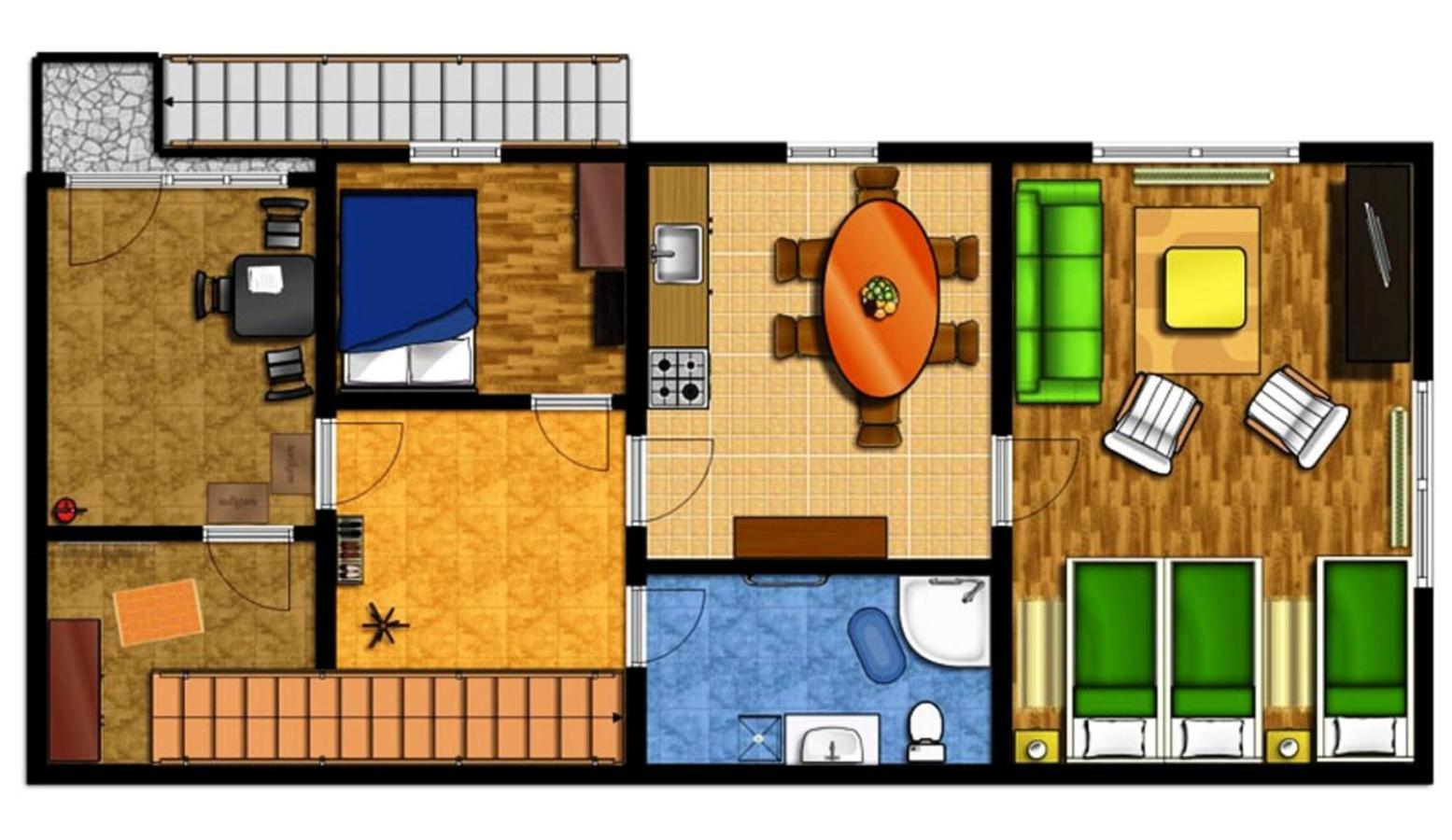 Apartments Oman Краньска Гора Экстерьер фото